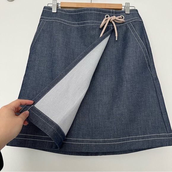 Ann Taylor Knee Length Wrap Skirt - Size 8, NWT - Picture 2 of 5